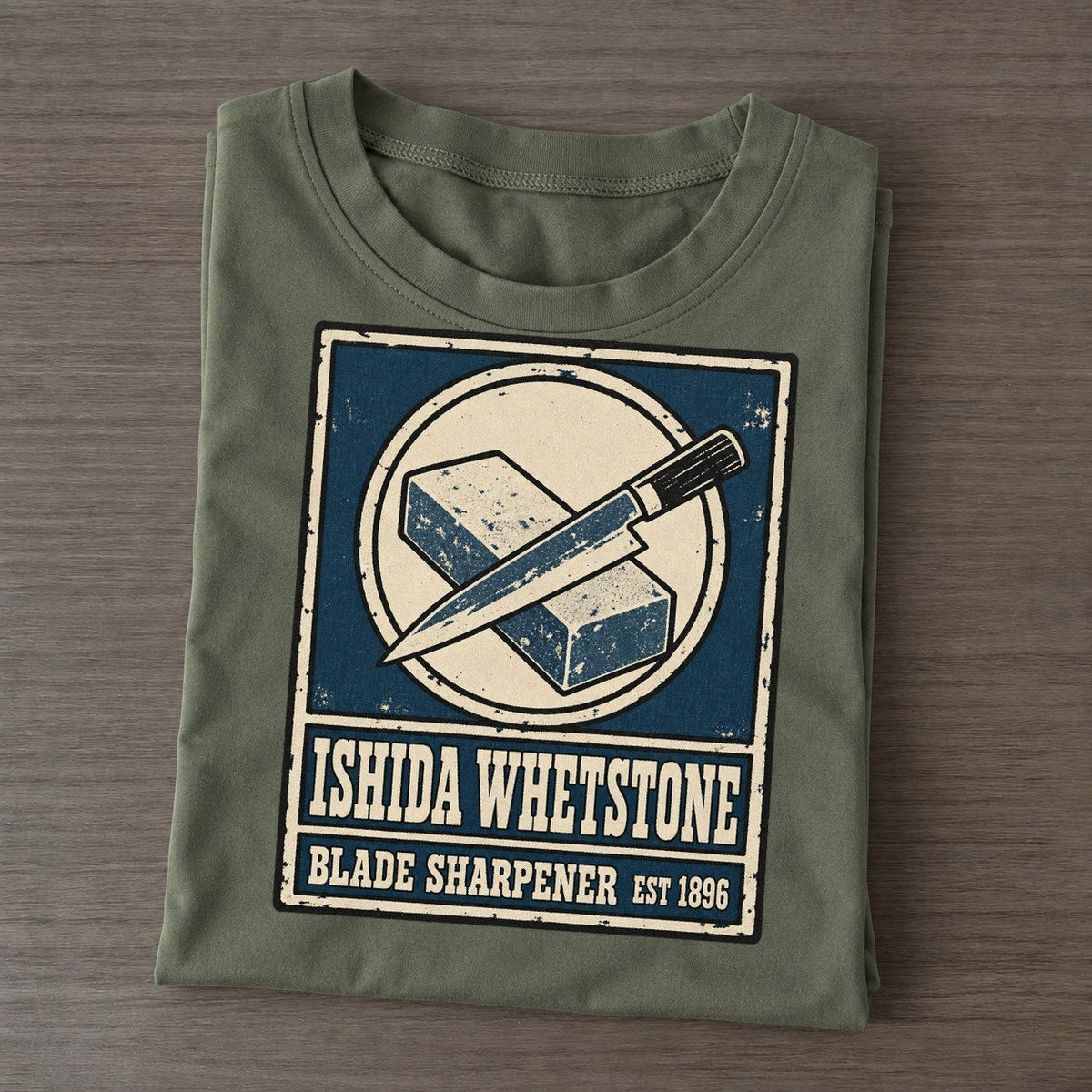Ishida Whetstone Noren Trade Co Classic T-shirt – Army Green