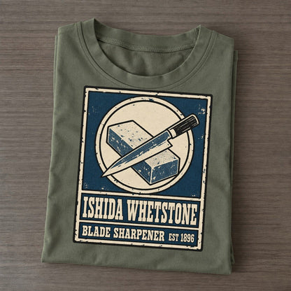 Ishida Whetstone Noren Trade Co Classic T-shirt – Army Green