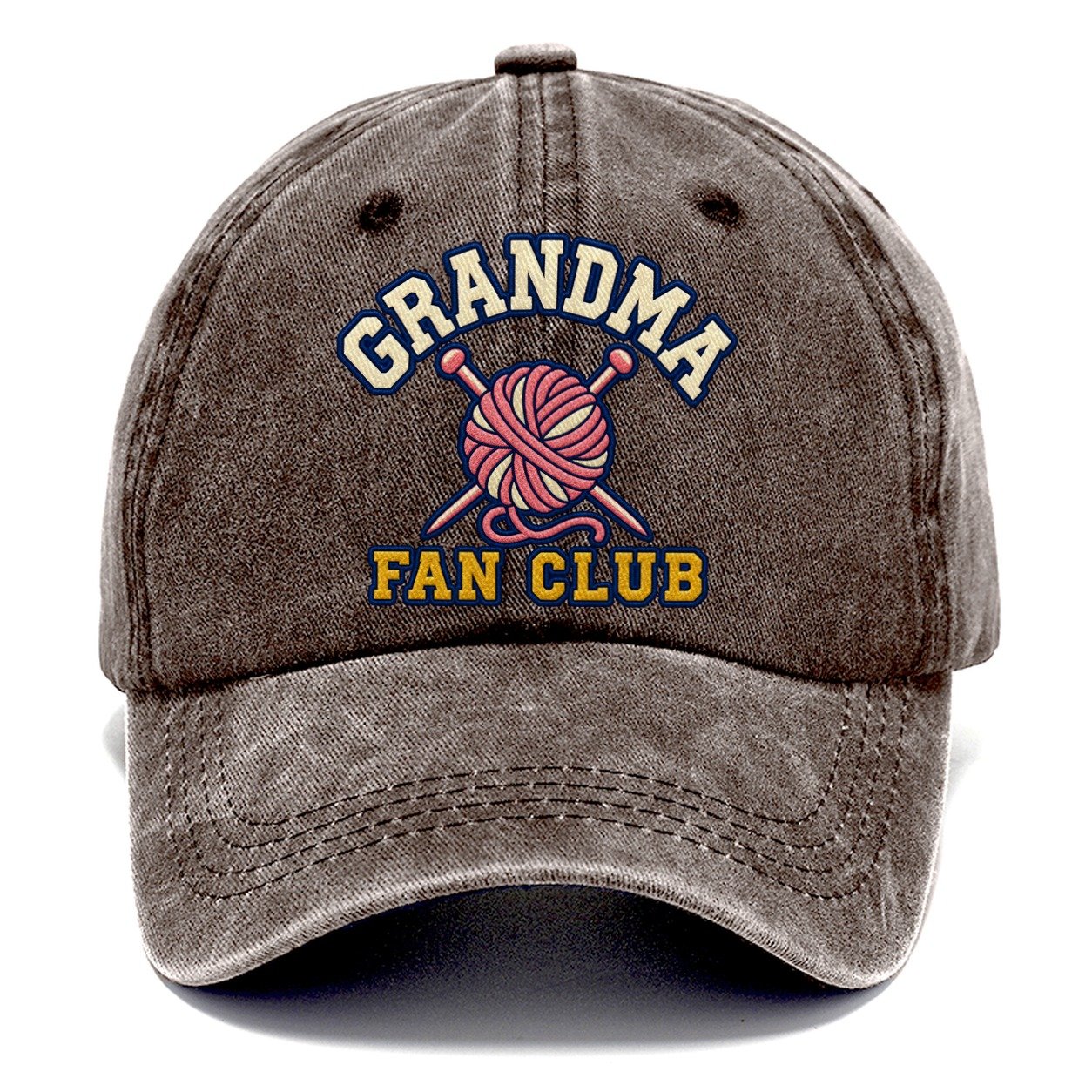 Grandma Fan Club Classic Cap – Brown