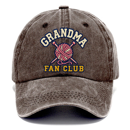 Grandma Fan Club Classic Cap – Brown