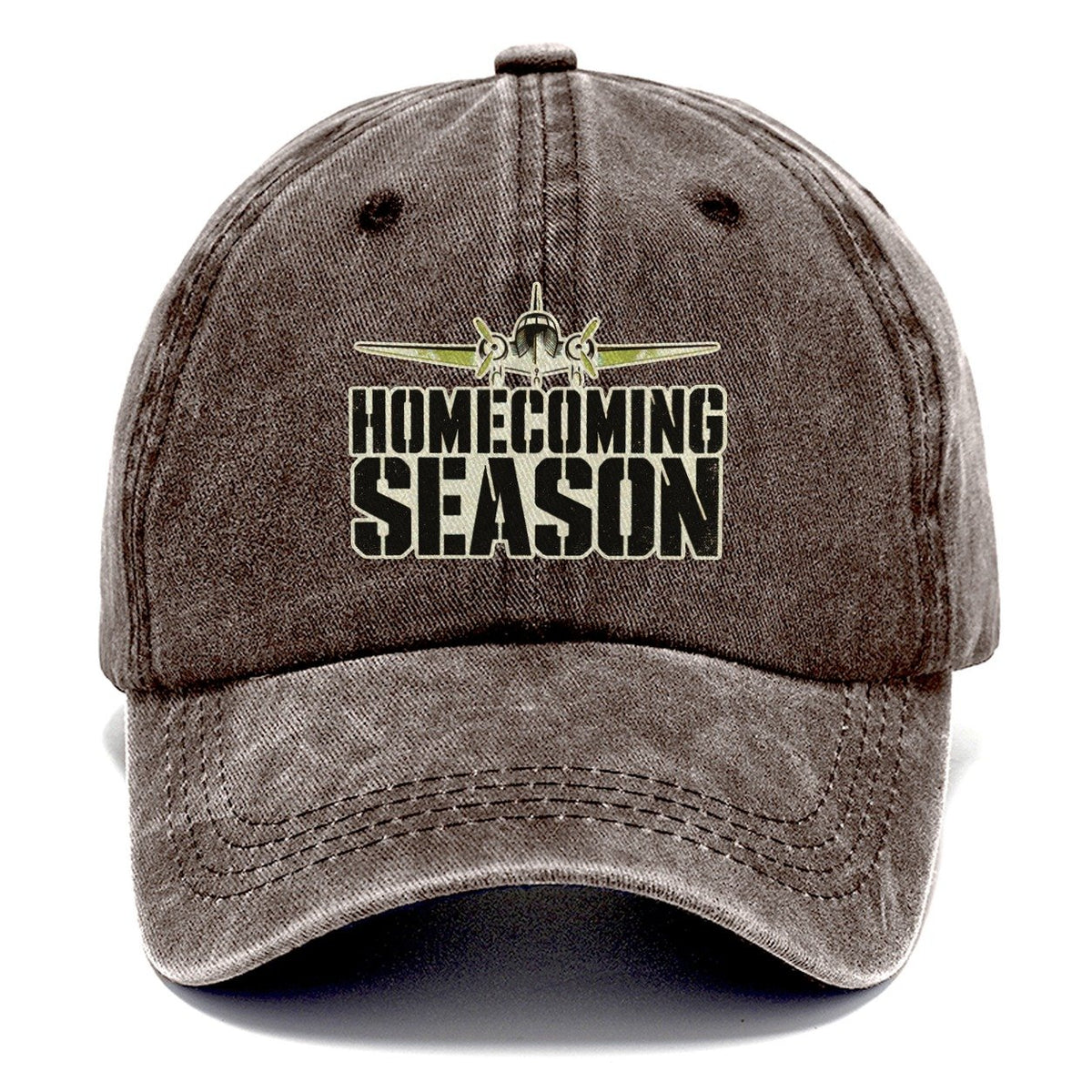 Homecoming Season Barracks Wit Classic Cap – Brown