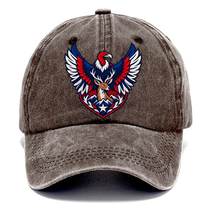 Chile Minimal Emblem Country Logos Classic Cap – Brown