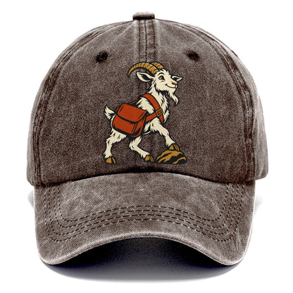 Goat Desert Postman Sundown Familiars Classic Cap – Brown