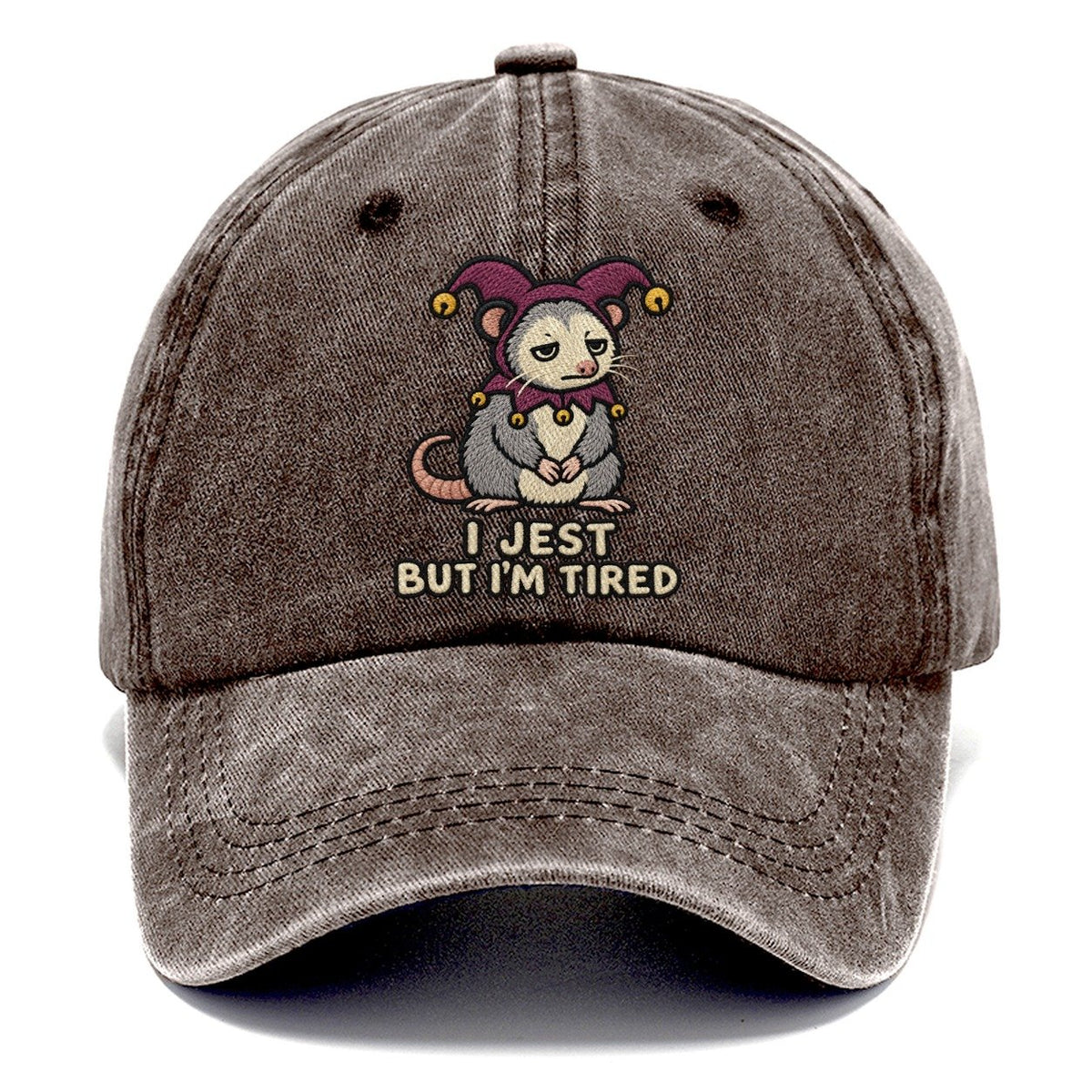 Possum Jester Weary Court Classic Cap – Brown