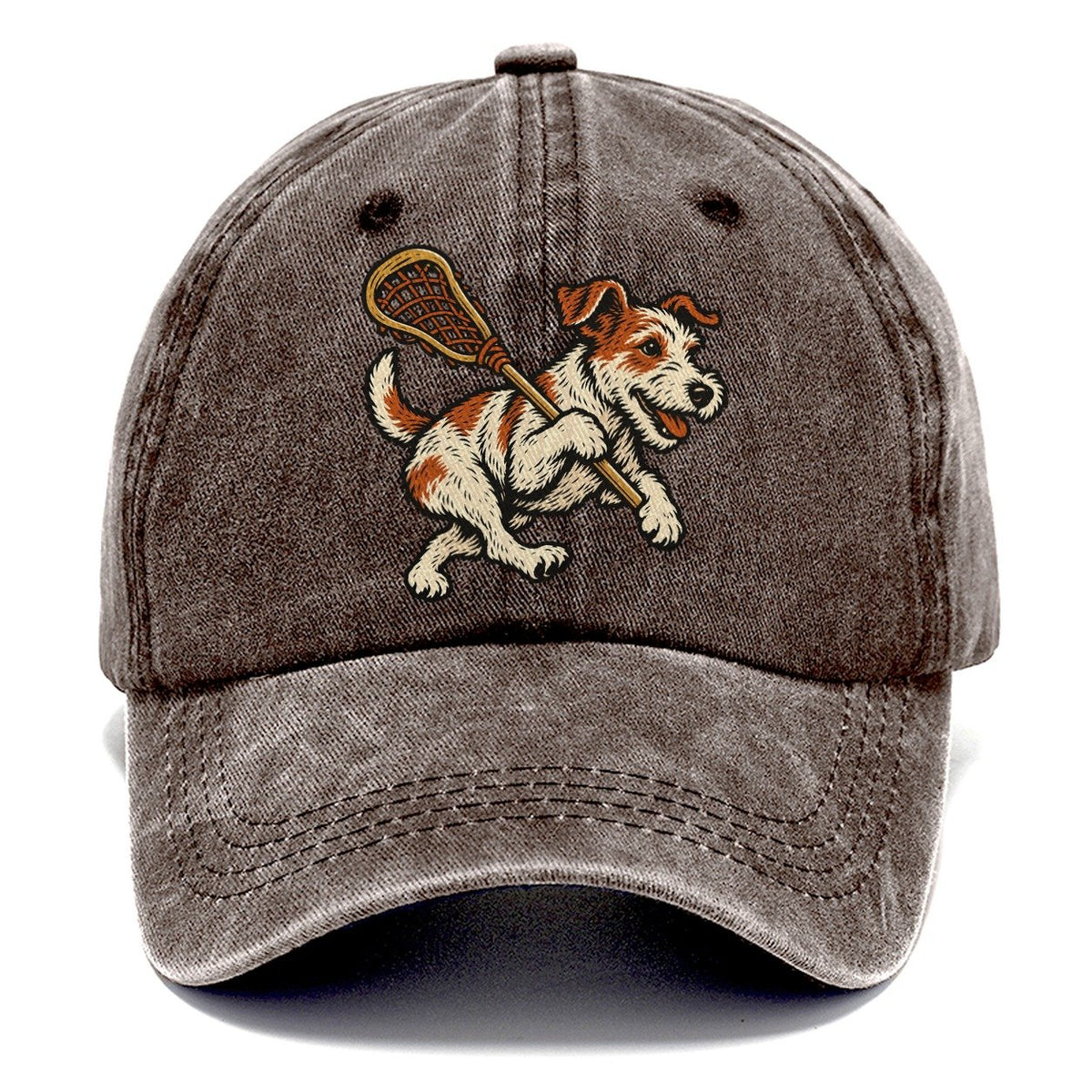 Terrier Lacrosse Runner Sundown Familiars Classic Cap – Brown