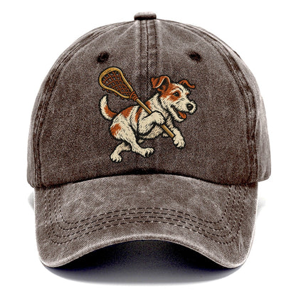 Terrier Lacrosse Runner Sundown Familiars Classic Cap – Brown