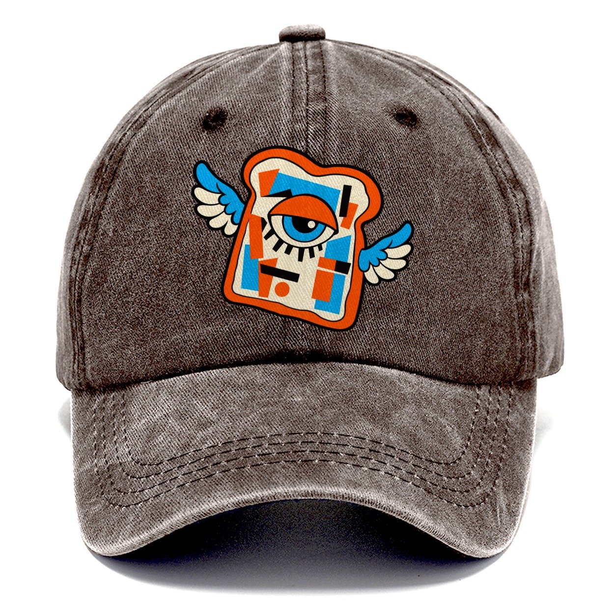 Toast With Wings Crazy Styles Classic Cap – Brown