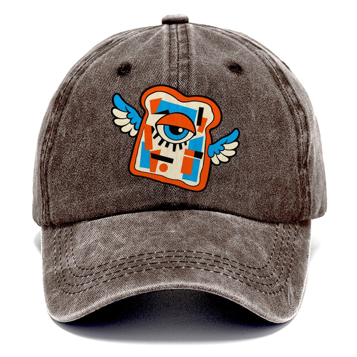Toast With Wings Crazy Styles Classic Cap – Brown
