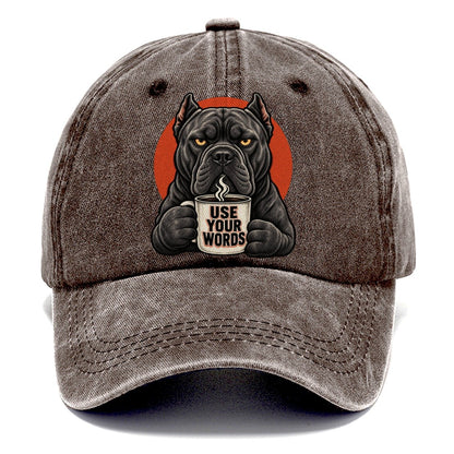 Cane Corso Mug Truths Dog Mug Truths Classic Cap – Brown