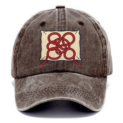The Tangle And Needlework Classic Cap – Brown
