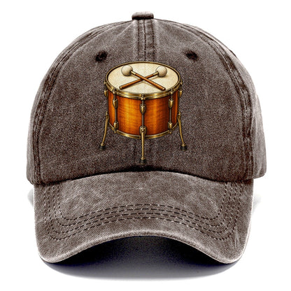 Felt Mallets Over Floor Tom Pastimes Companions Classic Cap – Brown