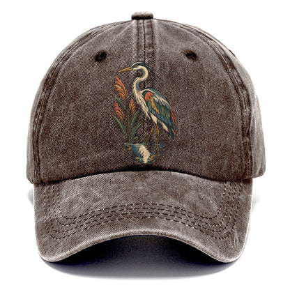 Heron Reed Mirror Gentle Wild Classic Cap – Brown