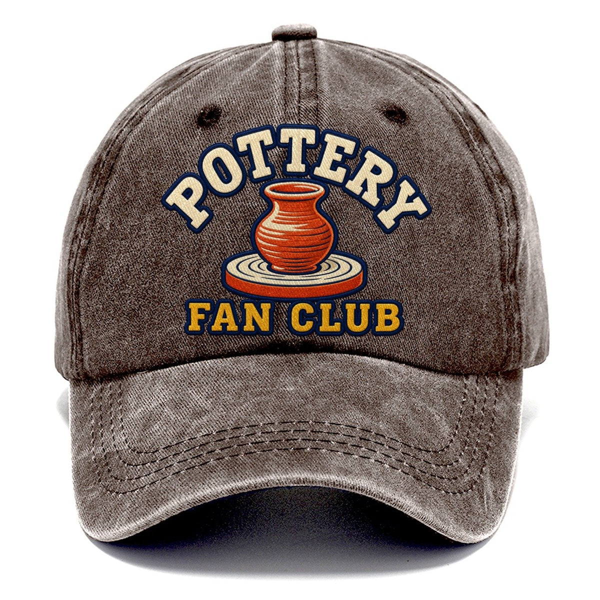 Pottery Fan Club Classic Cap – Brown