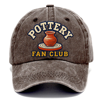Pottery Fan Club Classic Cap – Brown