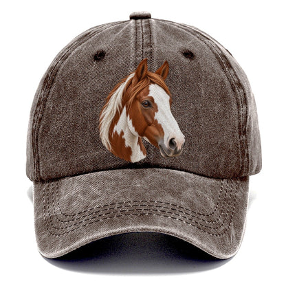 Paint Horse Broad Blaze Pastimes Companions Classic Cap – Brown
