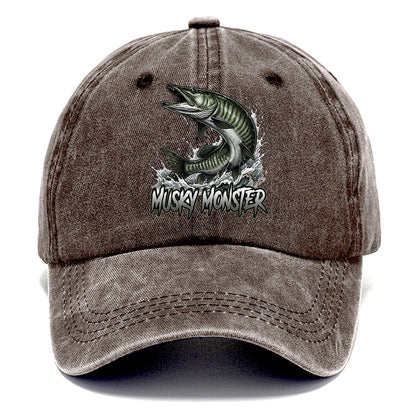 Musky Monster Classic Cap – Brown