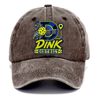 Dink District Pickleball Life Classic Cap – Brown
