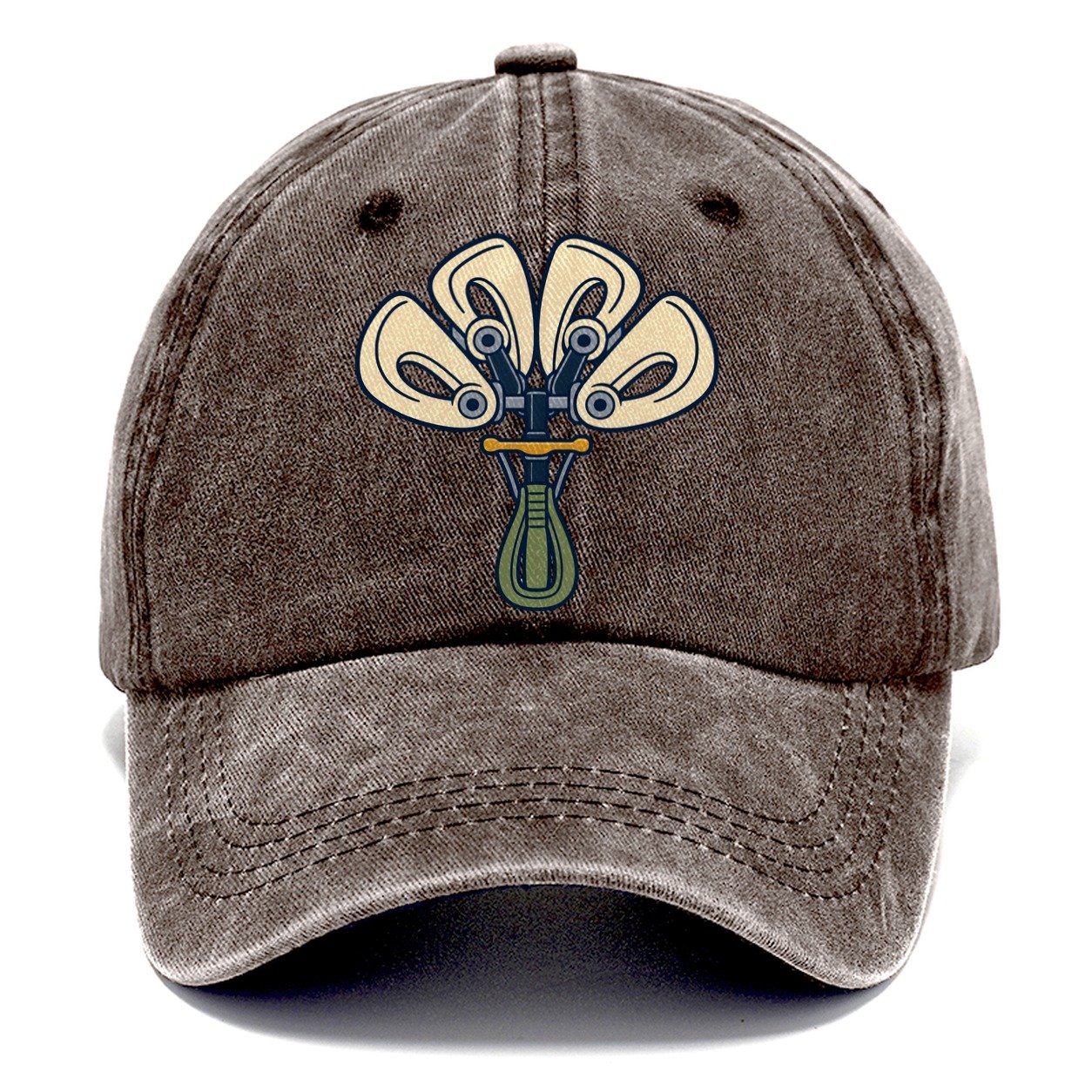 Cam Lobe Study Rock Climbing Classic Cap – Brown
