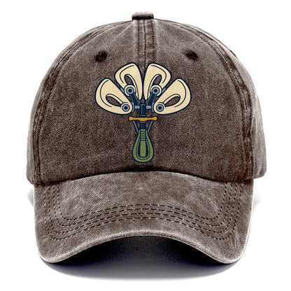 Cam Lobe Study Rock Climbing Classic Cap – Brown