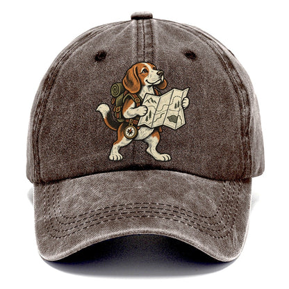 Beagle Trail Cartographer Sundown Familiars Classic Cap – Brown
