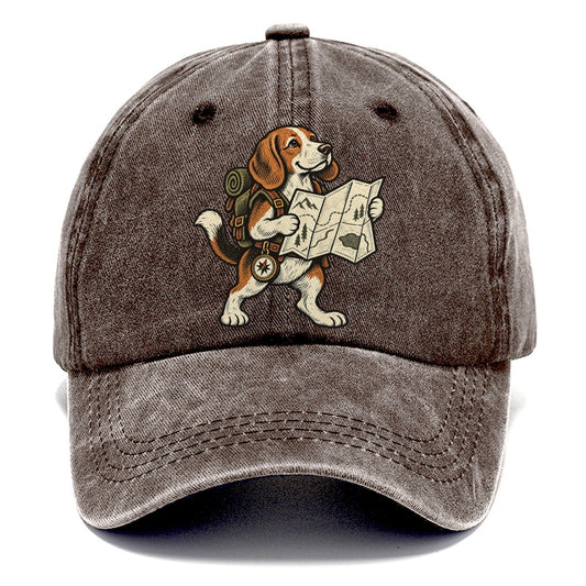 Beagle Trail Cartographer Sundown Familiars Classic Cap – Brown