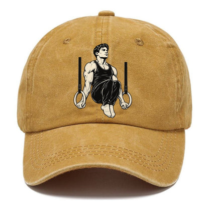 Gymnast Rings Support Global Sports Ink Figures Classic Cap – Golden Harvest