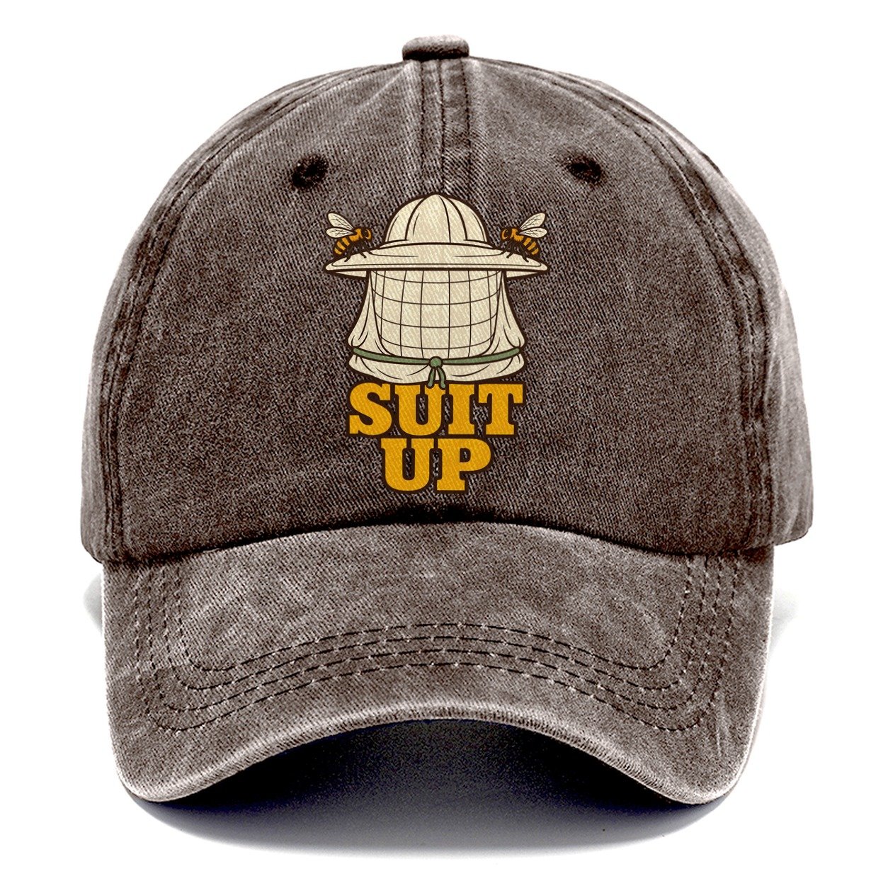 Suit Up Beekeeping Classic Cap – Brown
