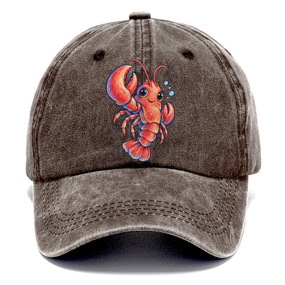 Lobster Three Quarter Float Sea Sprite Classic Cap – Brown