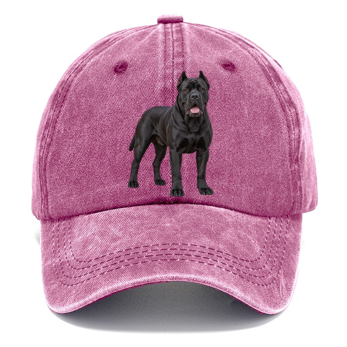 Cane Corso Standing Top Breeds Classic Cap – Dusty Rose