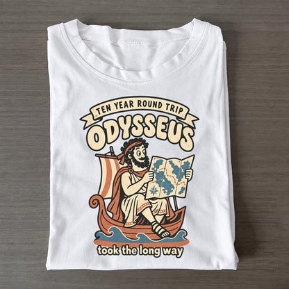Odysseus Olympus Gift Shop Classic T-shirt – White
