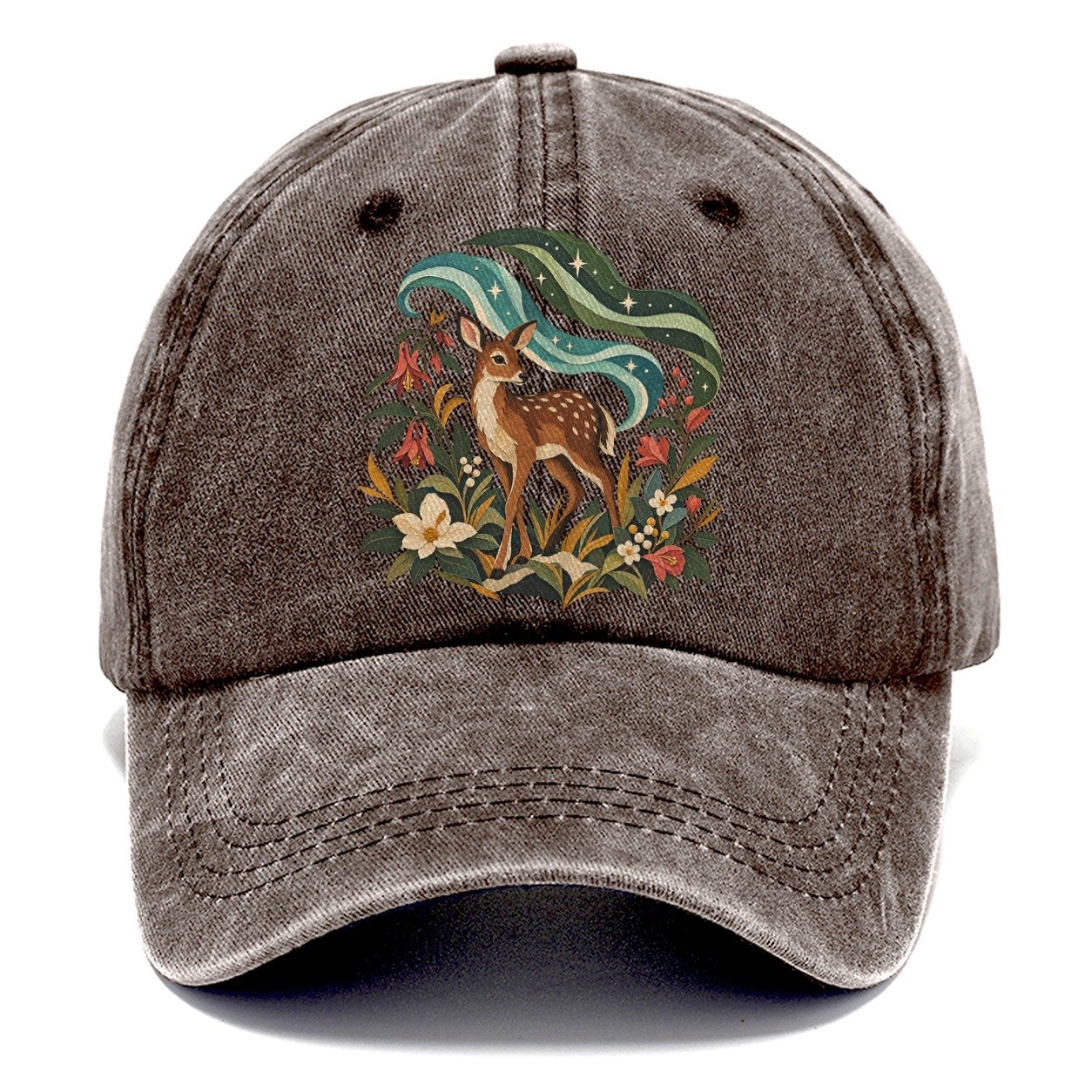 Deer Aurora Shelter Gentle Wild Classic Cap – Brown