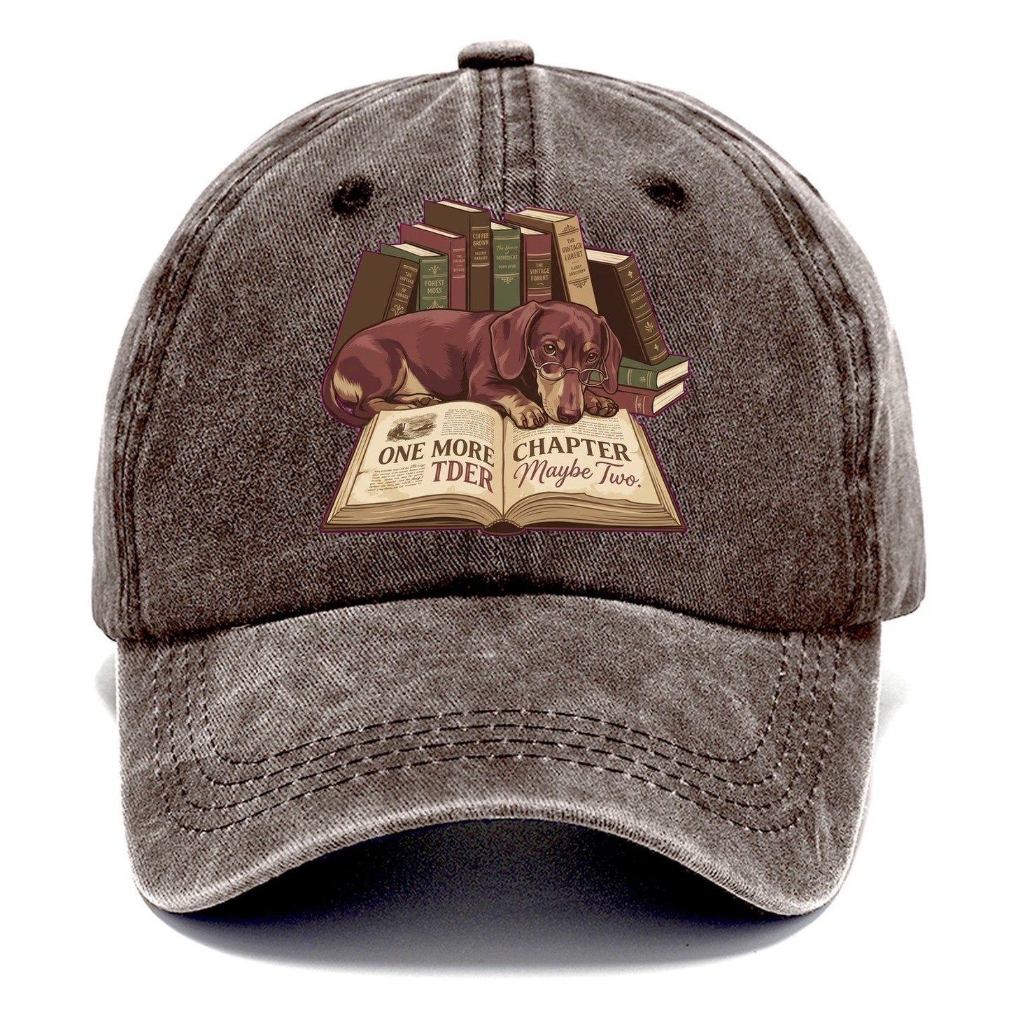 One More Chapter Maybe Two Classic Cap – Brown