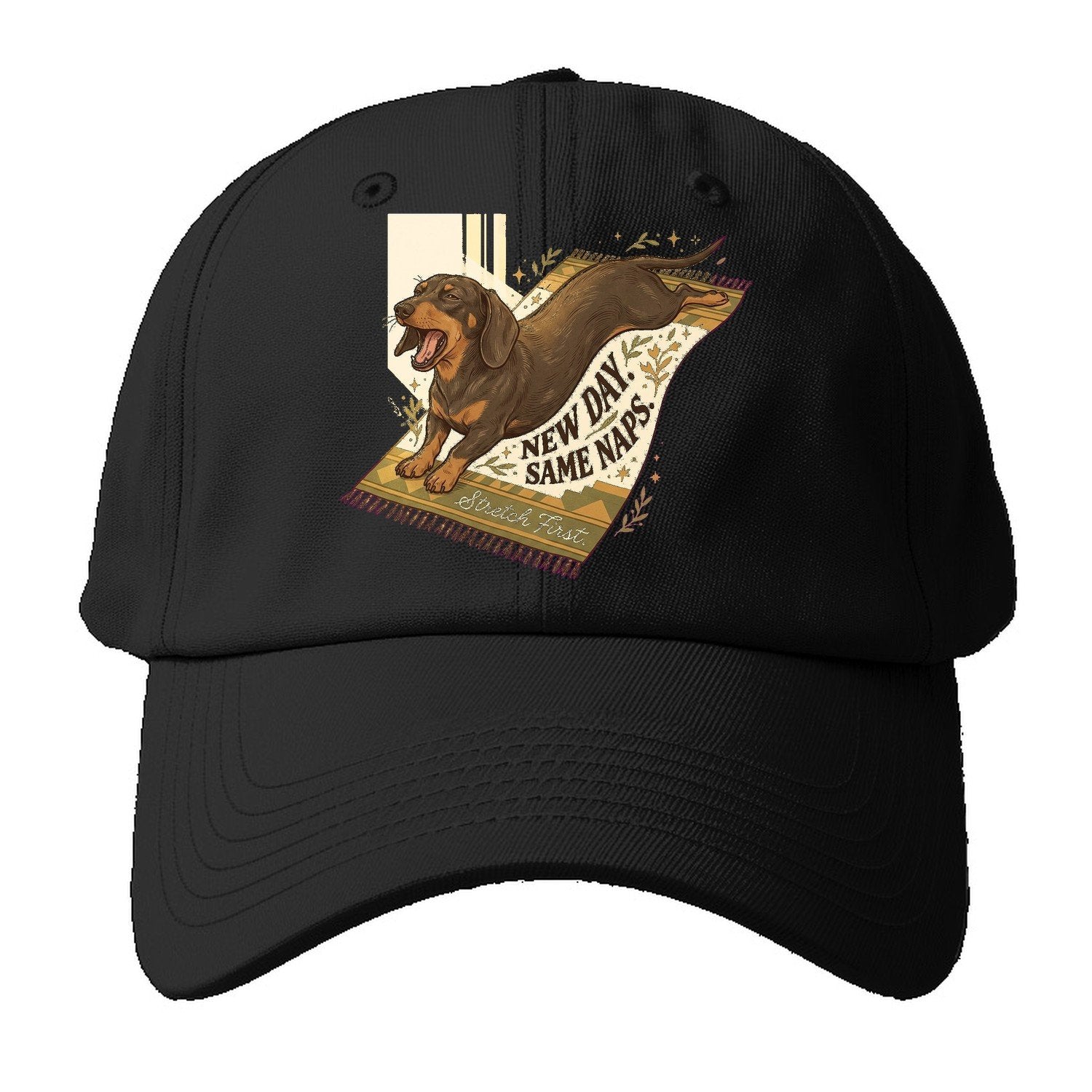 New Day Same Naps Baseball Cap – Black