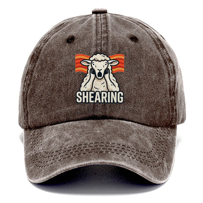 Sheep Scream Shearing Scream Classic Cap – Brown