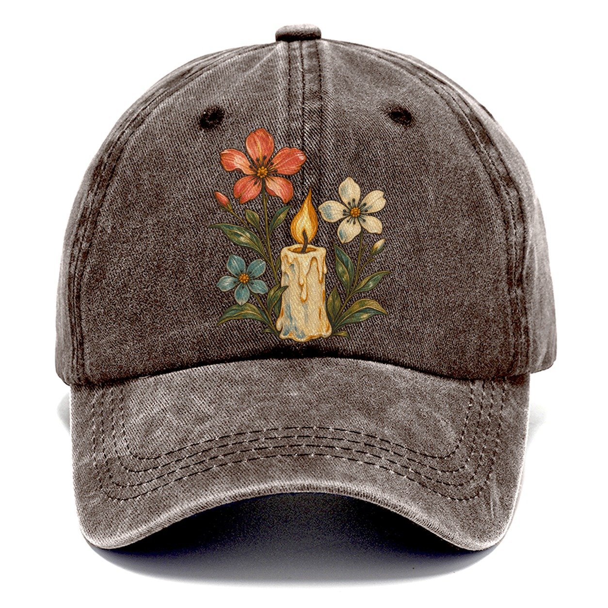 Candle Wildflower Vigil Gentle Wild Classic Cap – Brown