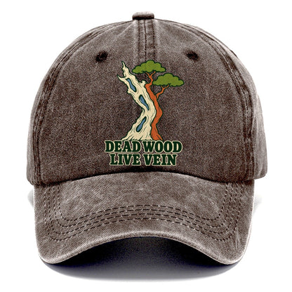 Dead Wood Live Vein Bonsai Classic Cap – Brown