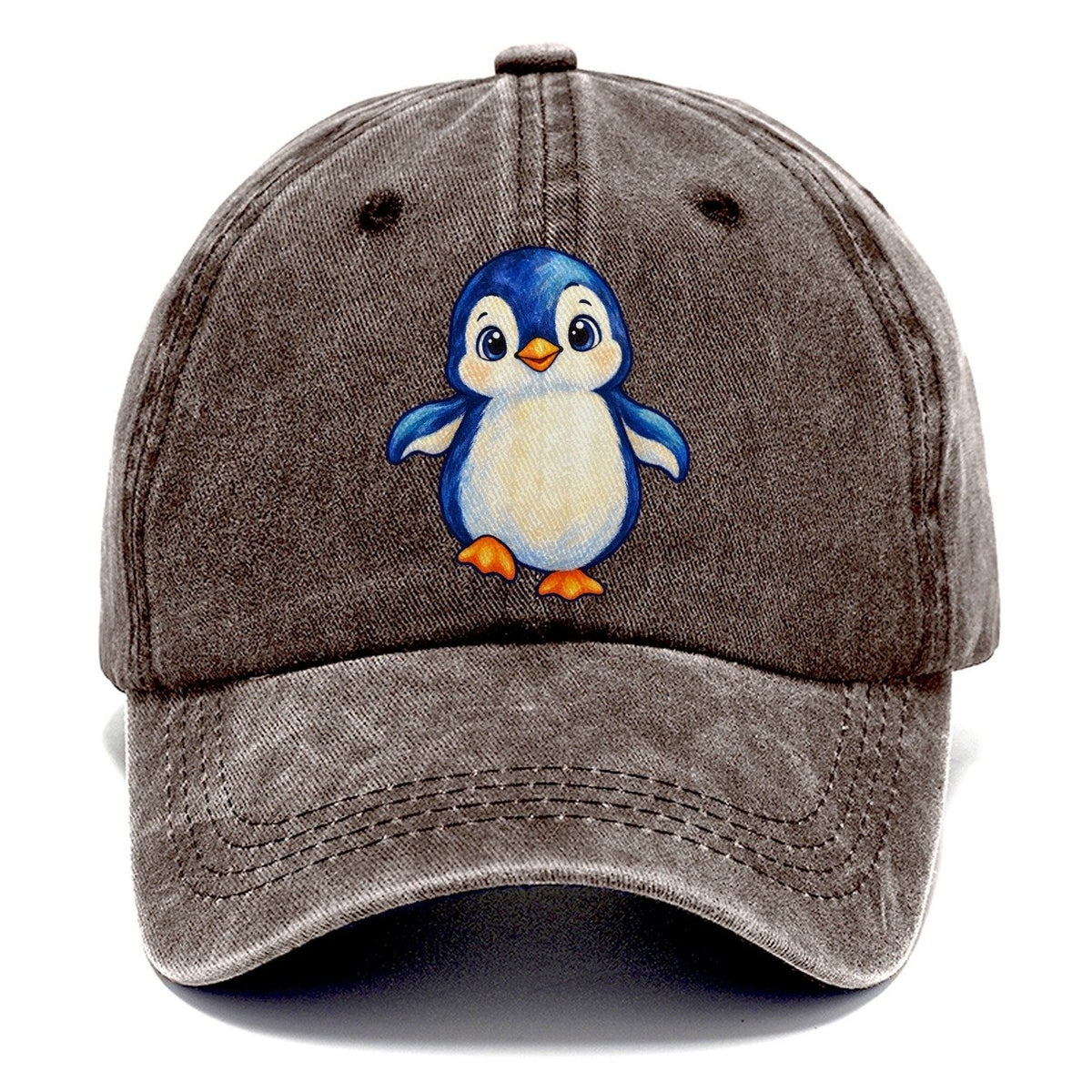 Penguin Front Waddle Sea Sprite Classic Cap – Brown