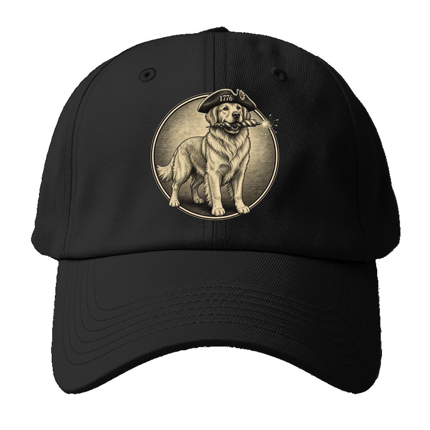 1776 Retriever Baseball Cap – Black