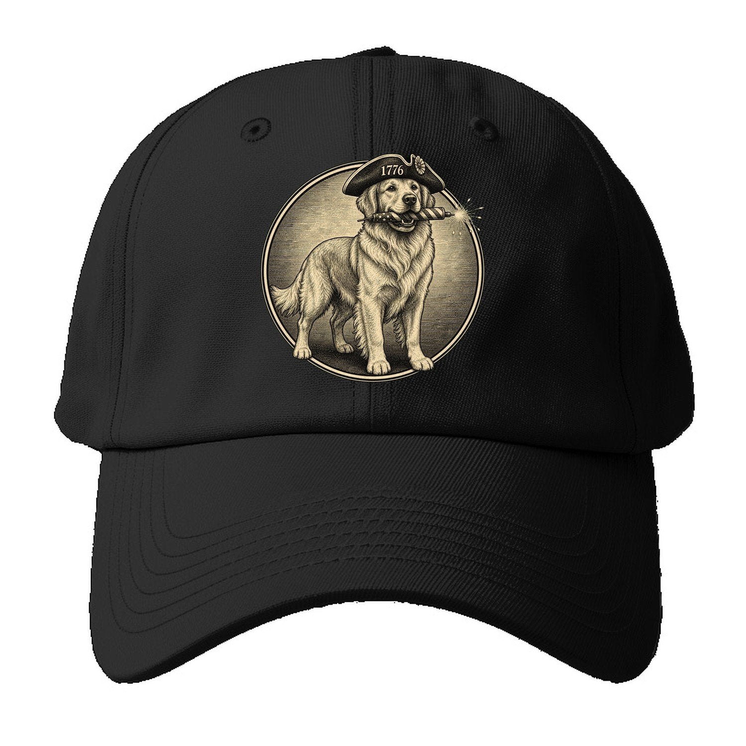 1776 Retriever Baseball Cap – Black