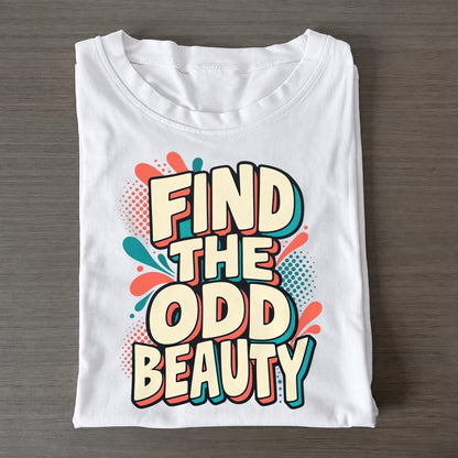 Find The Odd Beauty Classic T-shirt – White