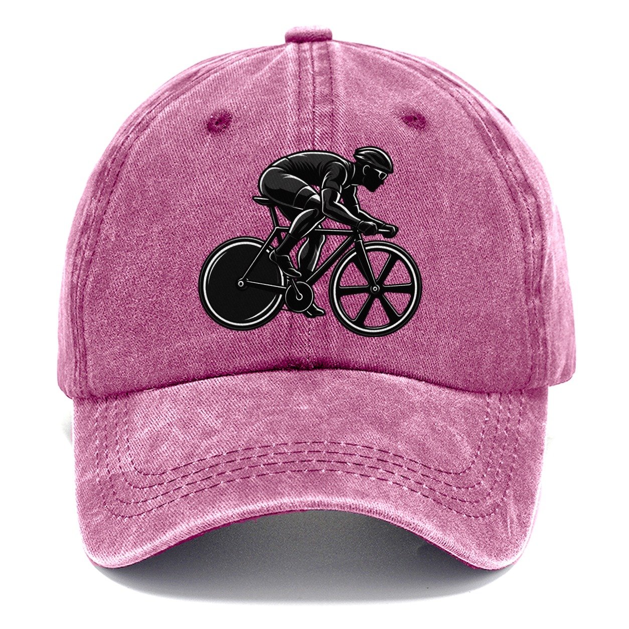 Urban Fixed Gear Rider Cycling Life Classic Cap – Dusty Rose