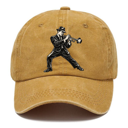 Trumpeter Muted Phrase Global Music Ink Figures Classic Cap – Golden Harvest