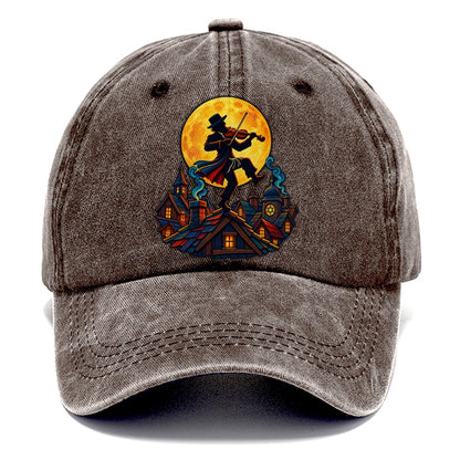 Shtetl Fiddler Roof Judaism Heritage Classic Cap – Brown