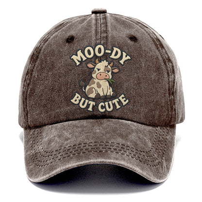 Cow Animal Puns Classic Cap – Brown