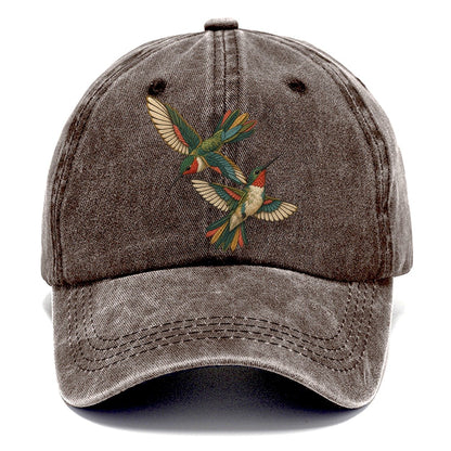Crosswind Hummingbird Pair Gentle Wild Classic Cap – Brown