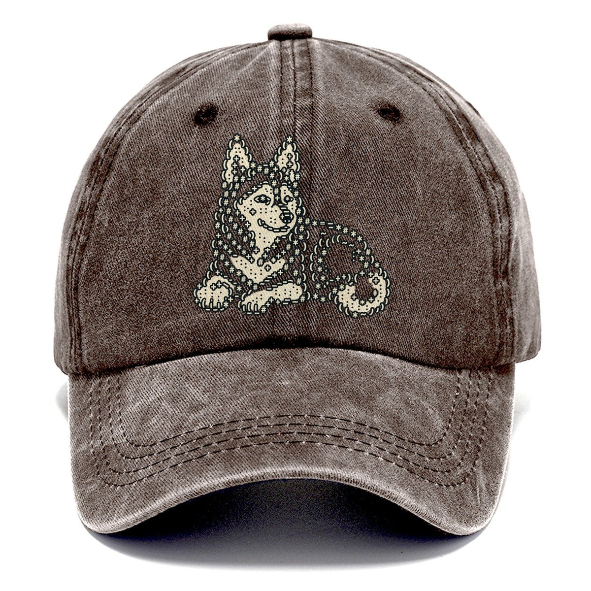 Husky Rest Classic Cap – Brown