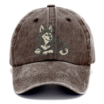 Husky Rest Classic Cap – Brown