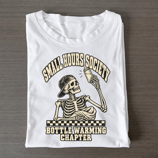 Bottle Warmer Small Hours Society Classic T-shirt – White
