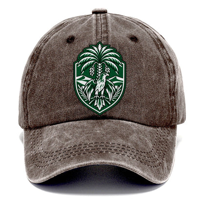 Saudi Arabia Minimal Emblem Country Logos Classic Cap – Brown