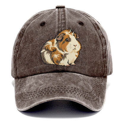 Guinea Pig Rosette Crown Small Pet Logos Classic Cap – Brown